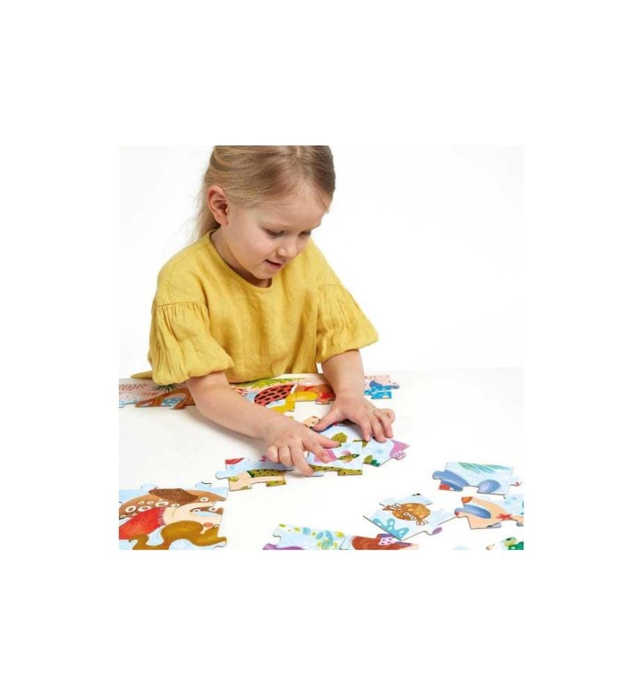 Banana Panda Puzzle Magique Jumbo Sirènes Carton 60 pièces