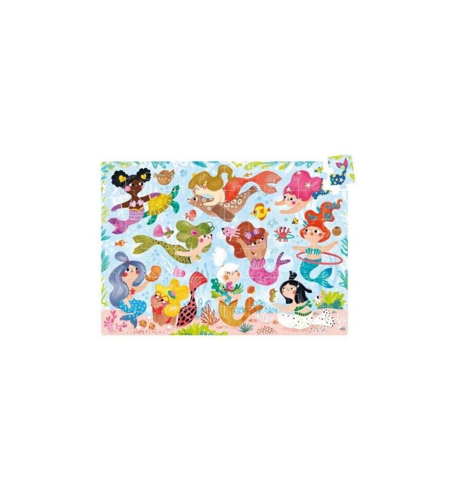 Banana Panda Puzzle Magique Jumbo Sirènes Carton 60 pièces