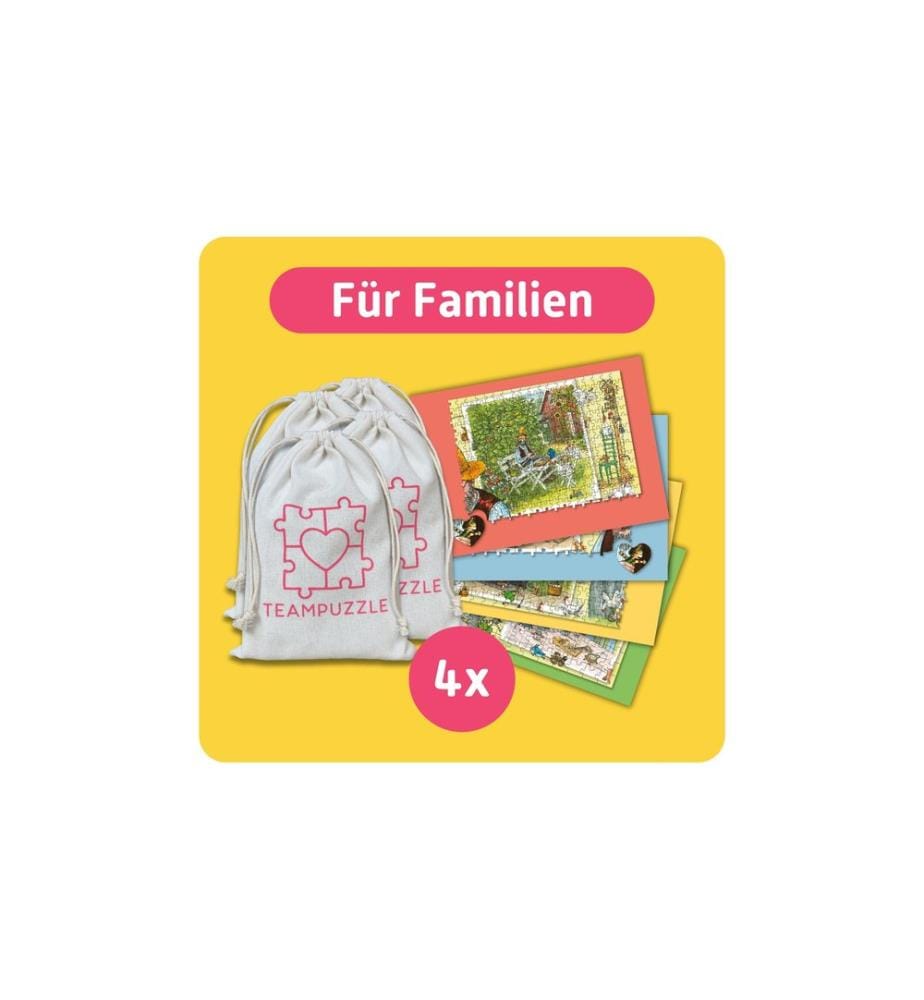 Teampuzzle Puzzle Pettersson et Findus