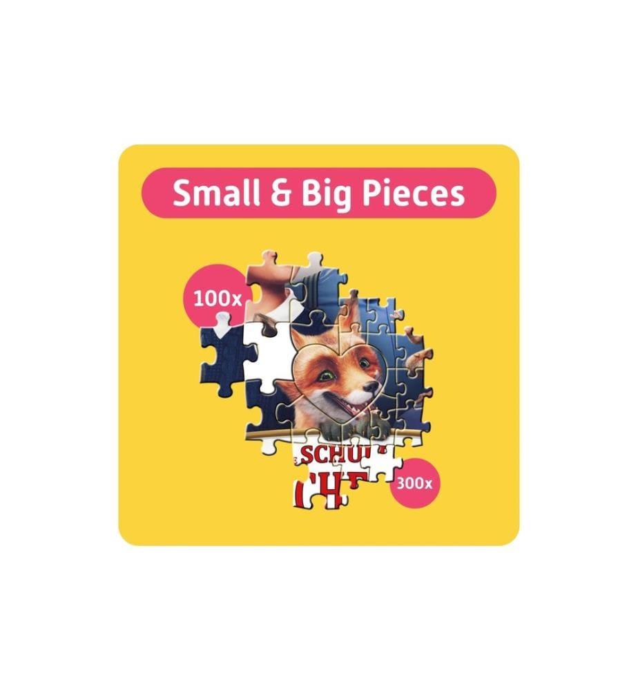 Teampuzzle Puzzle Schule der magischen Tiere 4