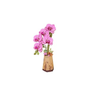 Rowood Bausatz Purple Moth Orchid 3D-Holzpuzzle Modellbausatz