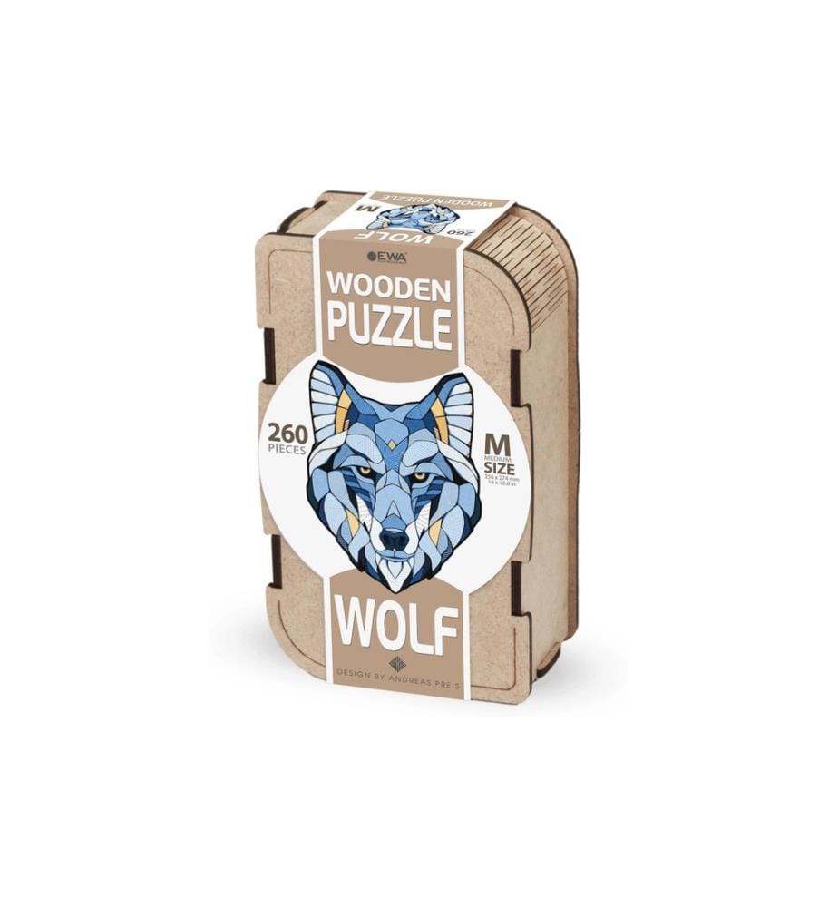 Eco Wood Art Holz-Puzzle Wolf 260 Teile