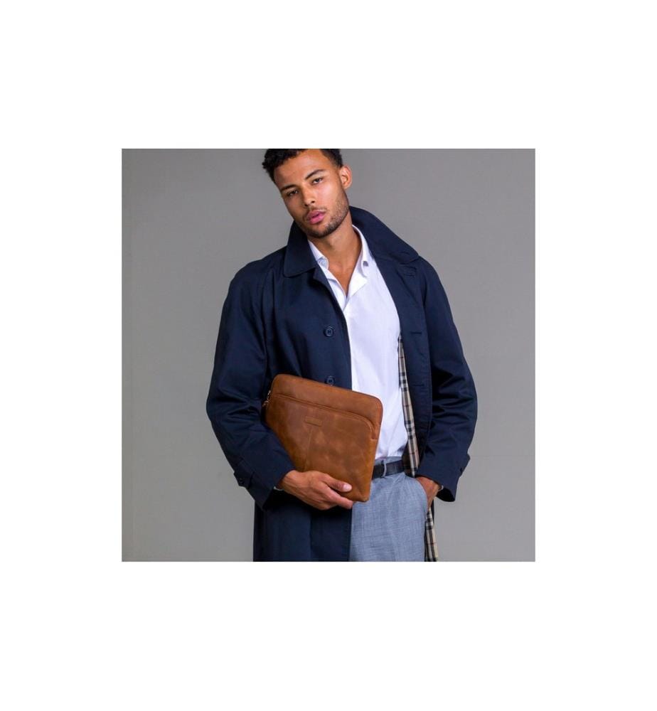 DBRAMANTE1928 - Notebook-Sleeve Skagen Pro+ 13  Tan