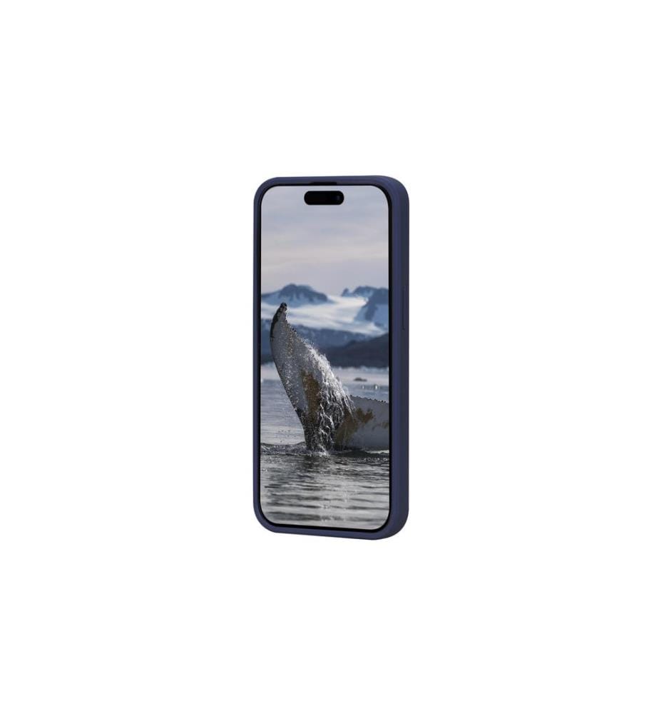 DBRAMANTE1928 - Coque arrière Greenland iPhone 15 Pacific Blue