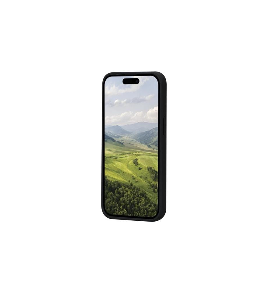 DBRAMANTE1928 - Coque arrière Greenland iPhone 15 Pro Max Night Black