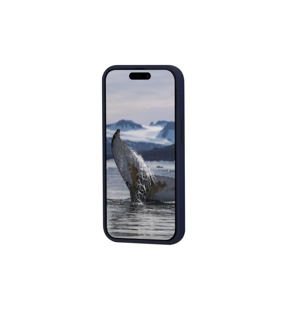 DBRAMANTE1928 - Coque arrière Iceland Ultra D3O iPhone 15 Pro Max Bleu