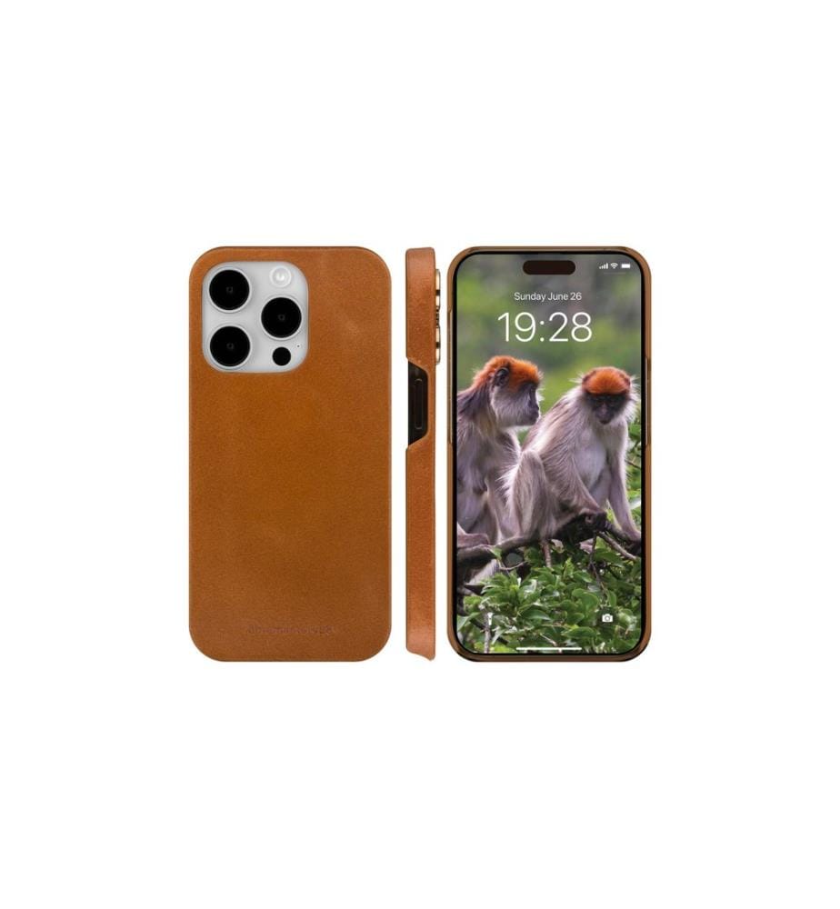 DBRAMANTE1928 - Book Cover Lynge iPhone 15 Pro Max Brun