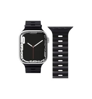 Vonmählen - Wave Band Apple Watch 42/44/45/49 mm Black
