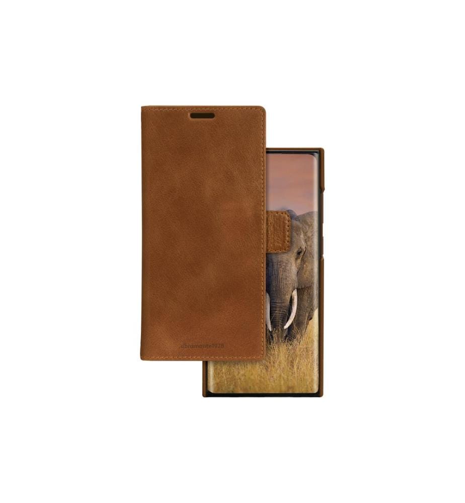 DBRAMANTE1928 - Book Cover Lynge Galaxy S24 Ultra Tan