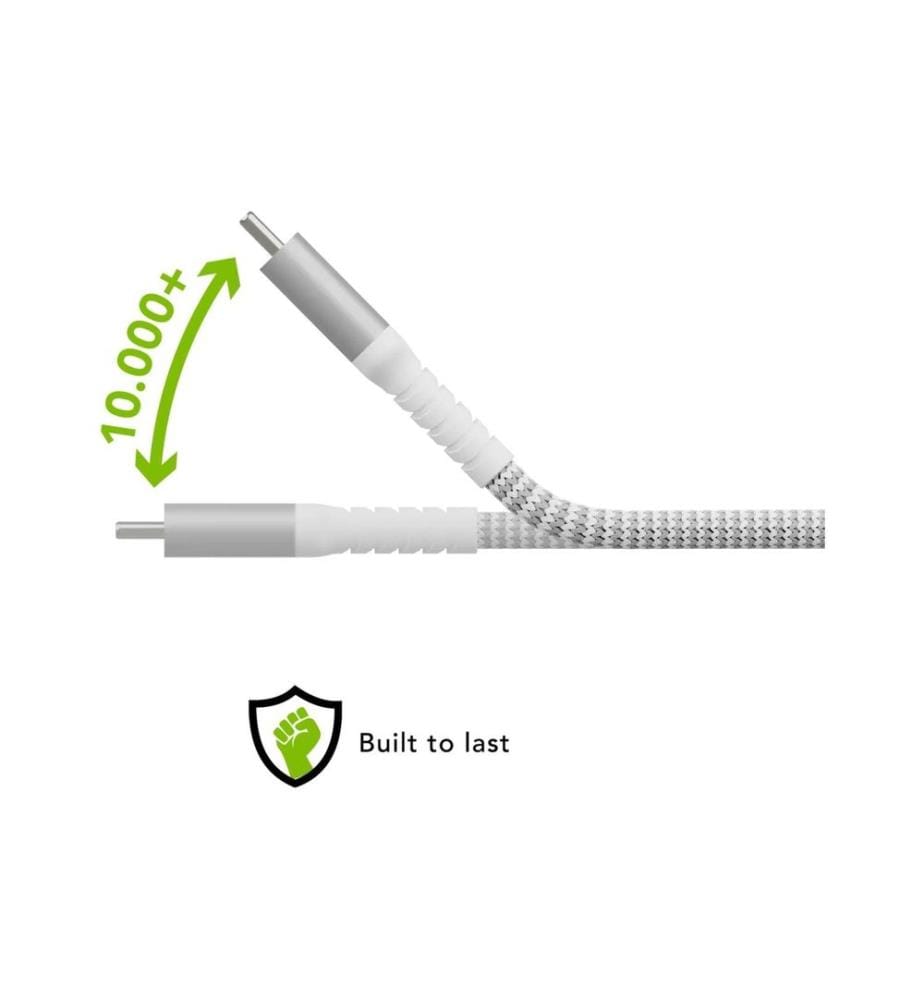 DBRAMANTE1928 - Câble USB Tressé USB-C - USB-C 2.5 m