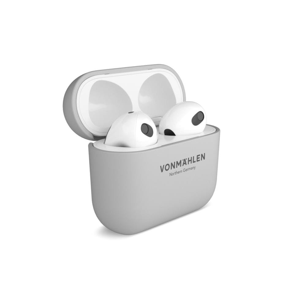 Vonmählen - Mallette de transport Thin AirPods 3 Light Gray