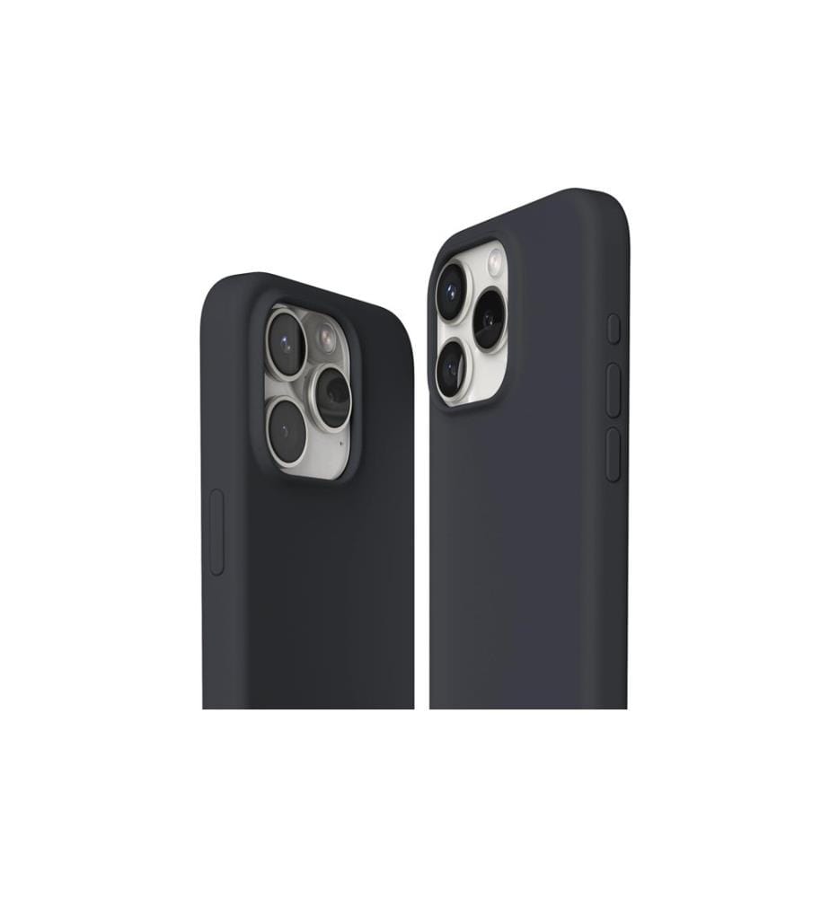 Vonmählen - Coque arrière Eco Silicone iPhone 15 Pro Navy