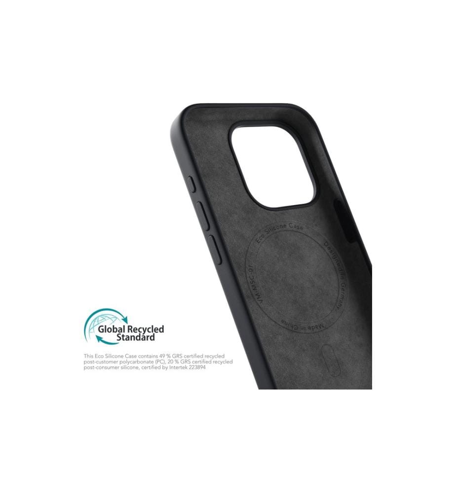 Vonmählen - Coque arrière Eco Silicone iPhone 15 Pro Navy