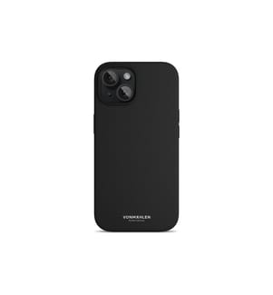 Vonmählen - Coque arrière Eco Silicone iPhone 15 Black