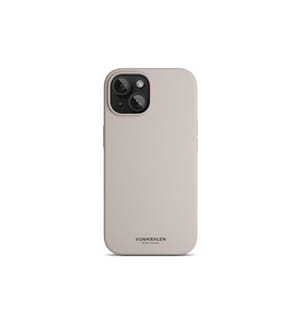 Vonmählen - Coque arrière Eco Silicone iPhone 15 Cream