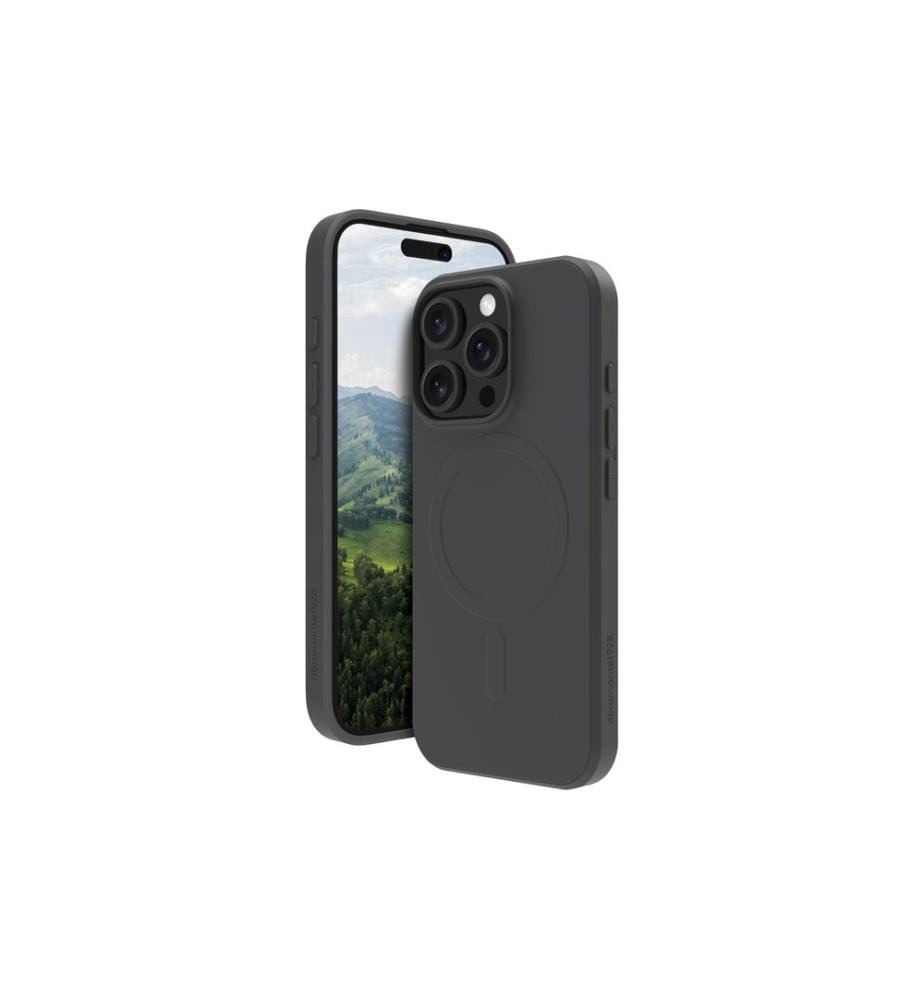 DBRAMANTE1928 - Coque arrière Greenland Pro iPhone 16 Pro Night Black