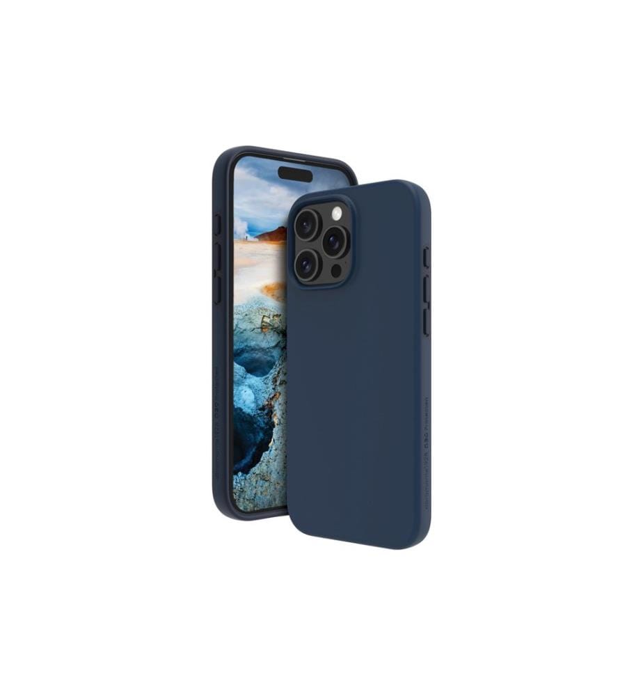 DBRAMANTE1928 - Coque arrière Iceland Ultra D3O iPhone 16 Pro Bleu