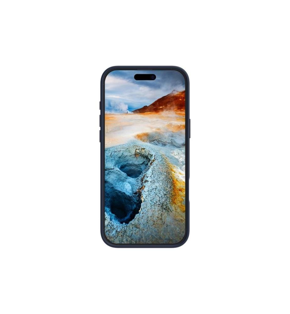 DBRAMANTE1928 - Coque arrière Iceland Ultra D3O iPhone 16 Pro Max Bleu