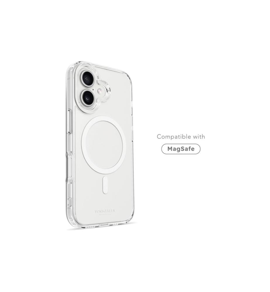 Vonmählen - Coque arrière Transparent  iPhone 16 White