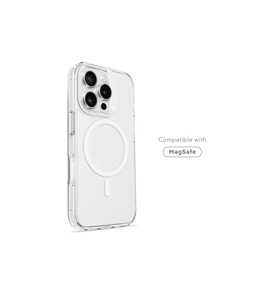 Vonmählen - Coque arrière Transparent  iPhone 16 Pro White