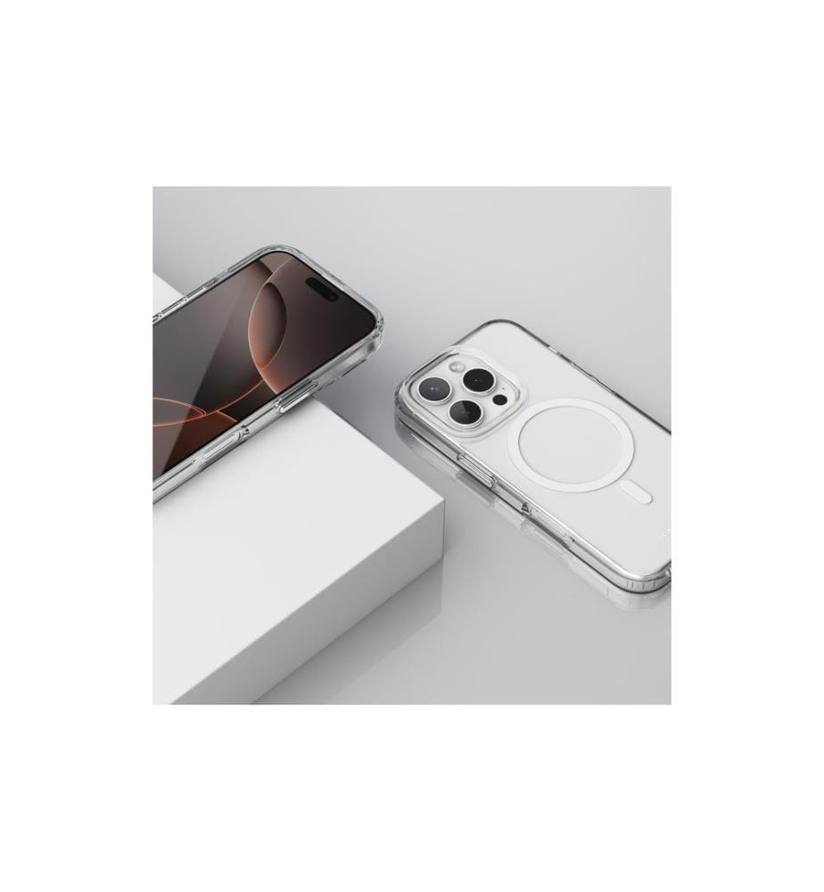 Vonmählen - Coque arrière Transparent  iPhone 16 Pro White