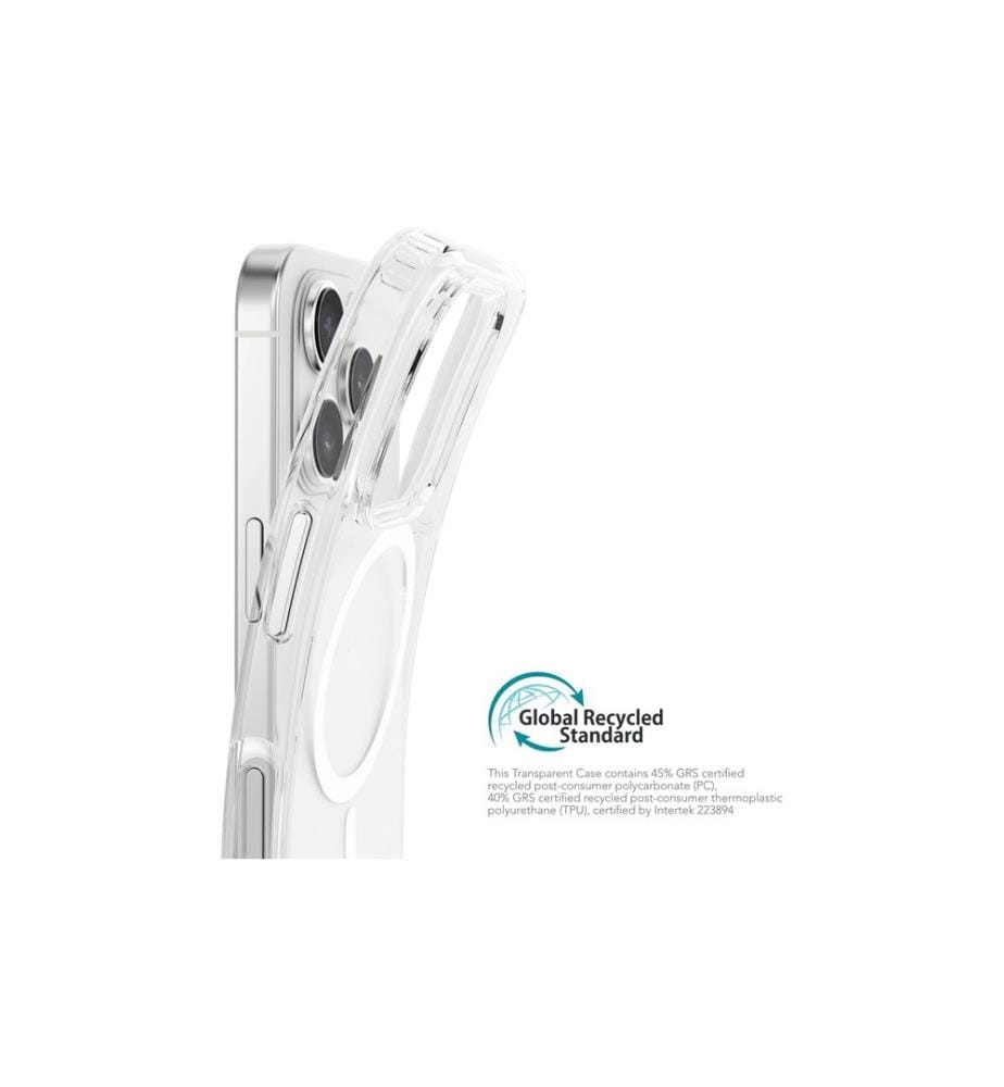 Vonmählen - Coque arrière Transparent  iPhone 16 Pro White