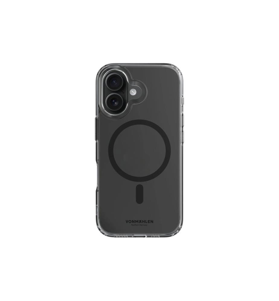 Vonmählen - Coque arrière Transparent  iPhone 16 Black