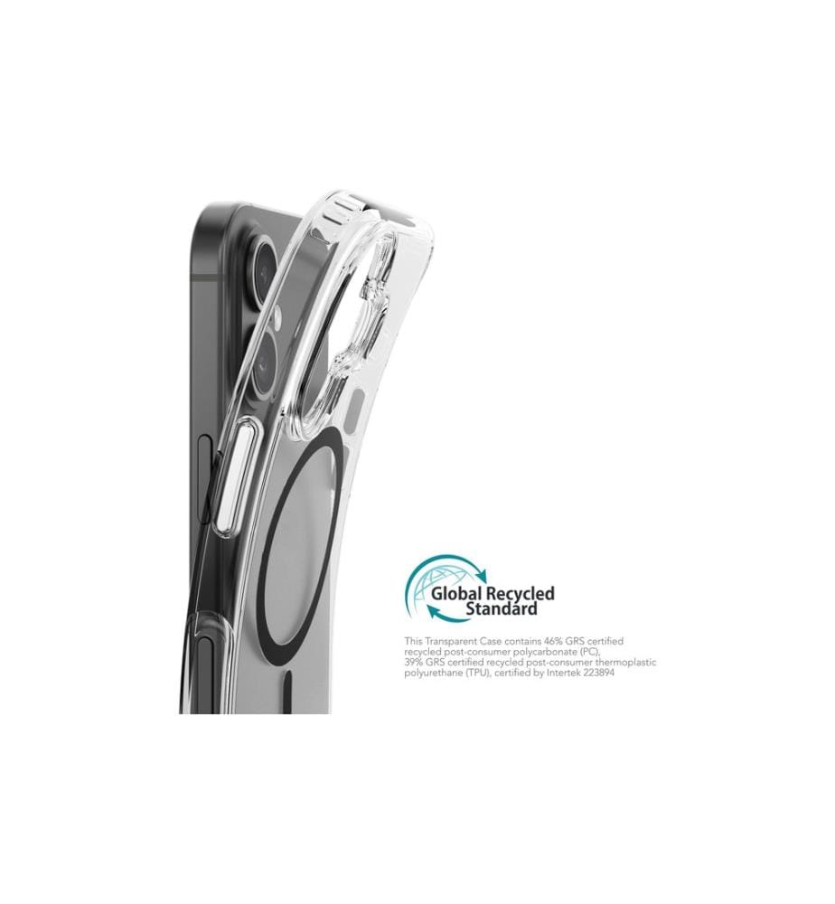 Vonmählen - Coque arrière Transparent  iPhone 16 Black