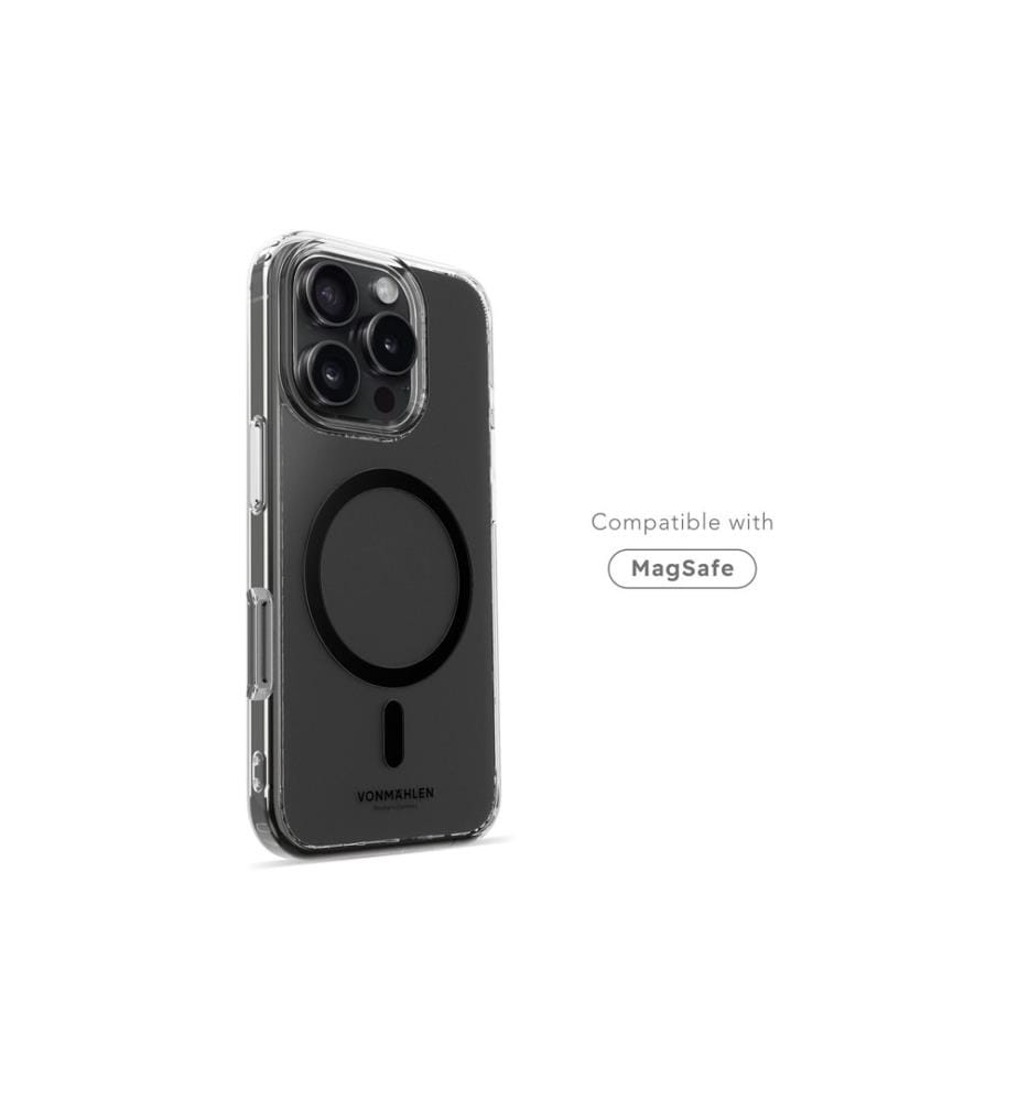 Vonmählen - Back Cover Transparent  iPhone 16 Pro Max Black