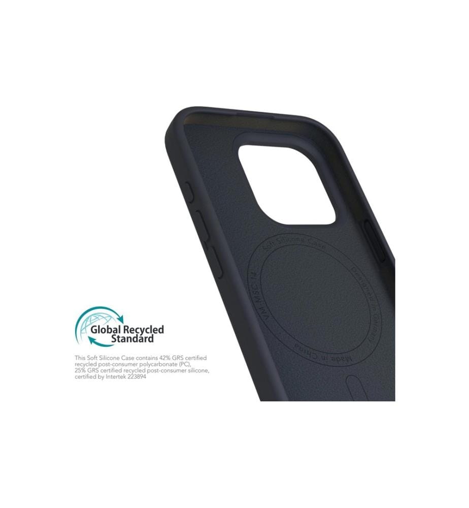 Vonmählen - Coque arrière Soft Silicone iPhone 16 Pro Navy
