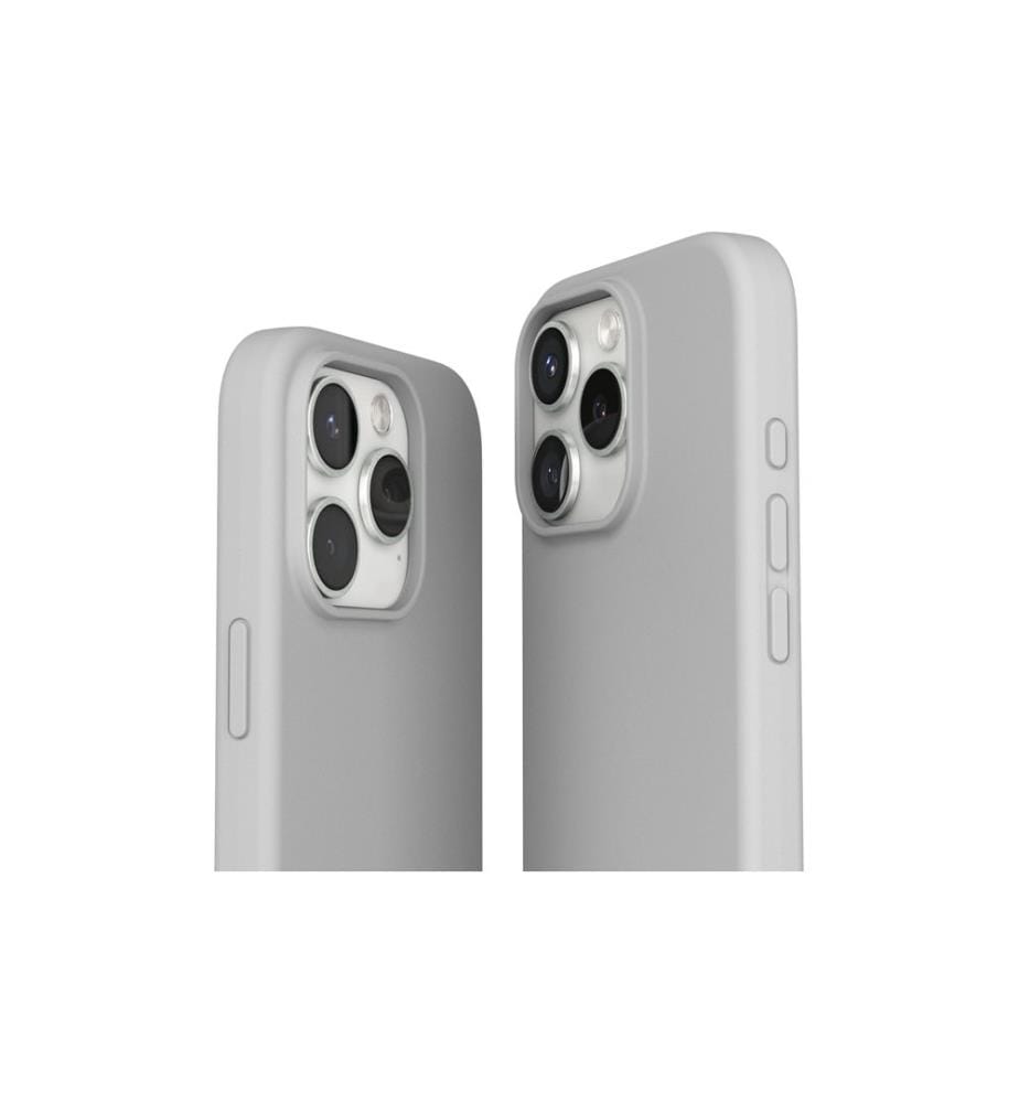 Vonmählen - Back Cover Soft Silicone iPhone 16 Pro Light Gray