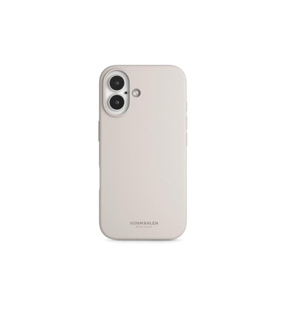 Vonmählen - Back Cover Soft Silicone iPhone 16 Cream