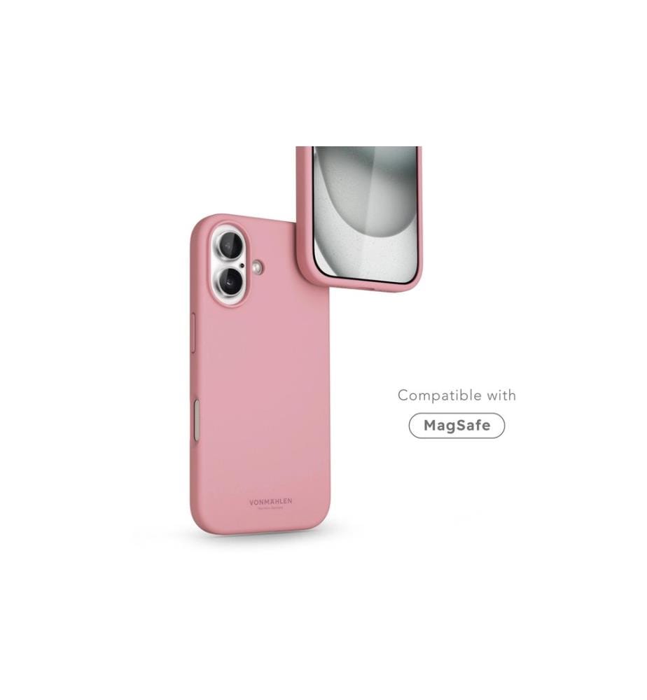 Vonmählen - Back Cover Soft Silicone iPhone 16 Cherry Blossom