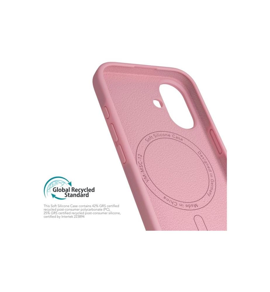 Vonmählen - Back Cover Soft Silicone iPhone 16 Cherry Blossom
