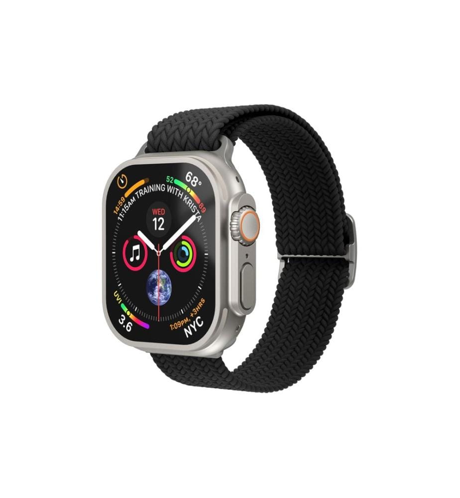 Vonmählen - Bracelet Woven Loop Apple Watch 42/44/45/49 mm Black