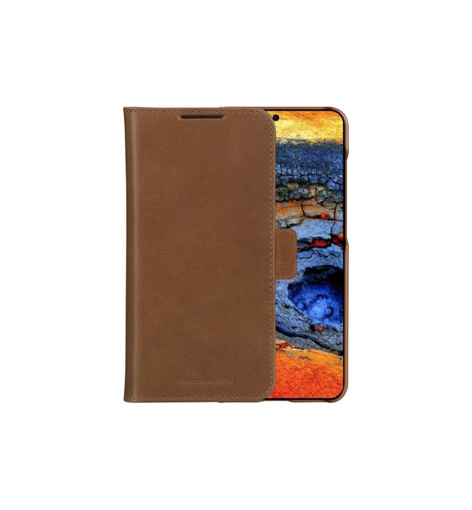 DBRAMANTE1928 - Book Cover Lynge Galaxy S25 Tan
