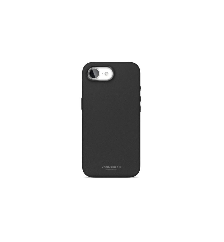 Vonmählen - Coque arrière Like Leather iPhone 16e Noir