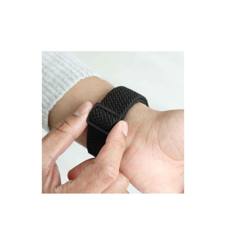 Vonmählen - Armband Woven Loop Apple Watch 44/45/46/49 mm Black