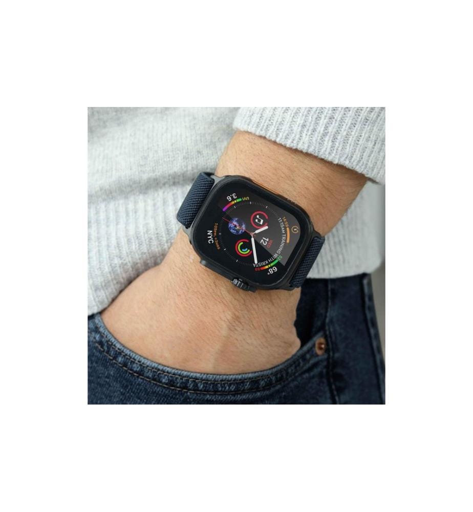 Vonmählen - Armband Classic Nylon Loop Apple Watch 44/45/46/49 mm Navy