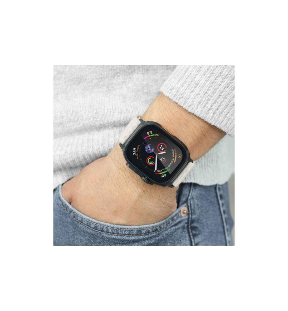Vonmählen - Armband Classic Nylon Loop Apple Watch 44/45/46/49 mm Cream