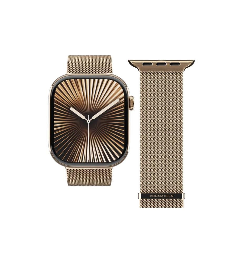 Vonmählen - Bracelet Milanese Loop 2 Apple Watch 44/45/46/49 mm Gold