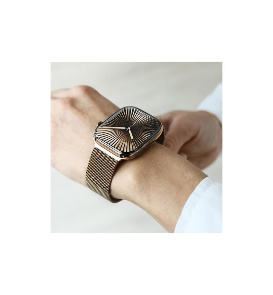 Vonmählen - Bracelet Milanese Loop 2 Apple Watch 44/45/46/49 mm Gold