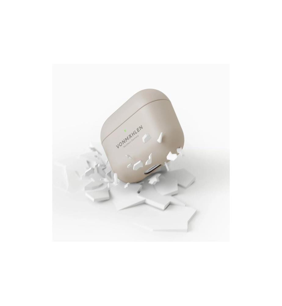 Vonmählen - Mallette de transport AirPods minces 4 Crème