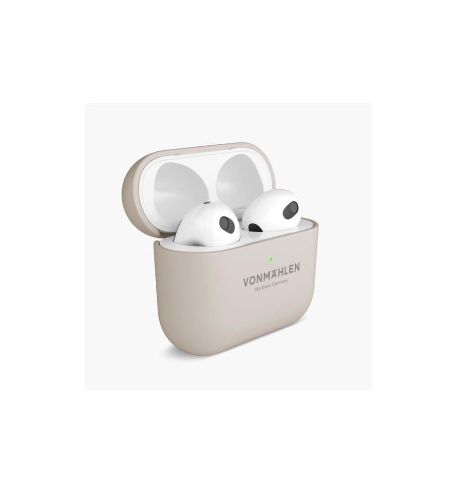 Vonmählen - Mallette de transport AirPods minces 4 Crème