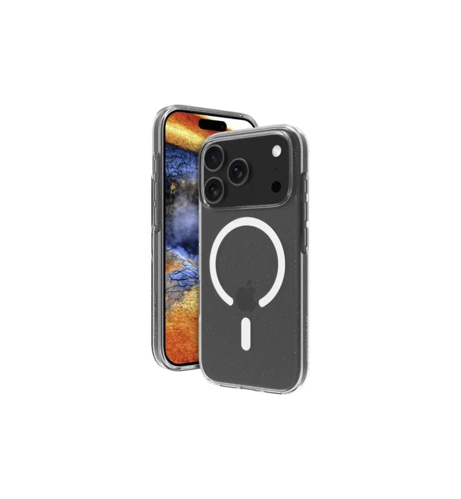 DBRAMANTE1928 - Coque arrière Greenland Pro MS iPhone 17 Pro Transparent/Blanc