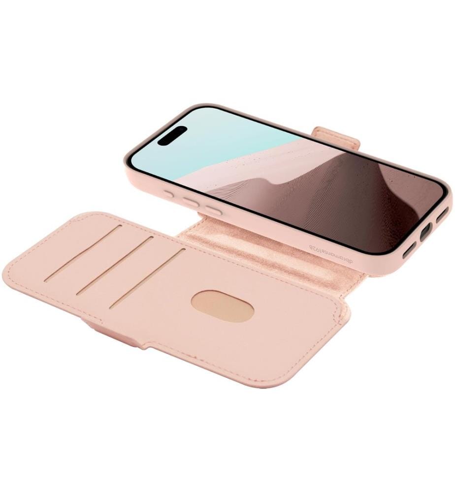 DBRAMANTE1928 - Book Cover Lynge MS ICON iPhone 17 Pro Max Pink Sand