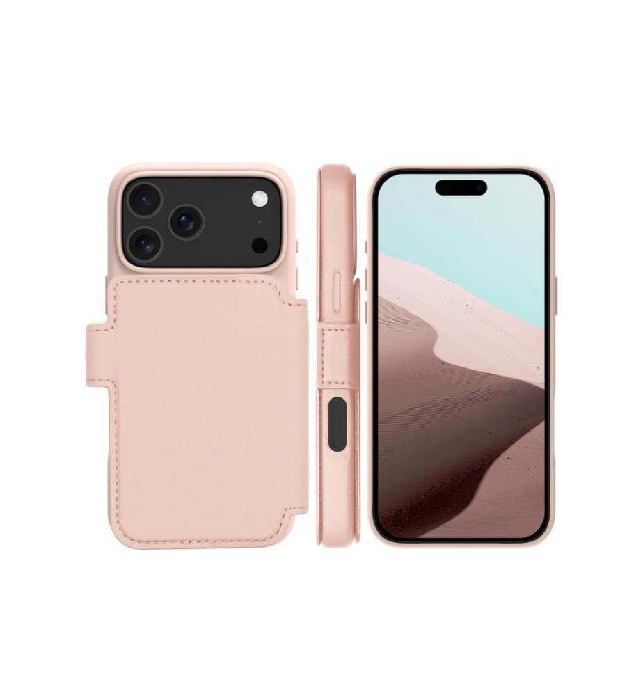 DBRAMANTE1928 - Book Cover Lynge MS ICON iPhone 17 Pro Max Pink Sand