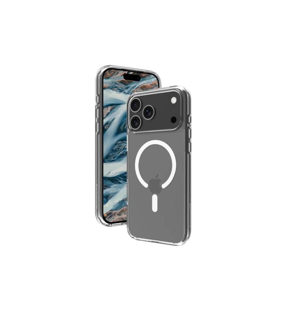 DBRAMANTE1928 - Coque arrière Iceland Pro MS iPhone 17 Pro Max Blanc