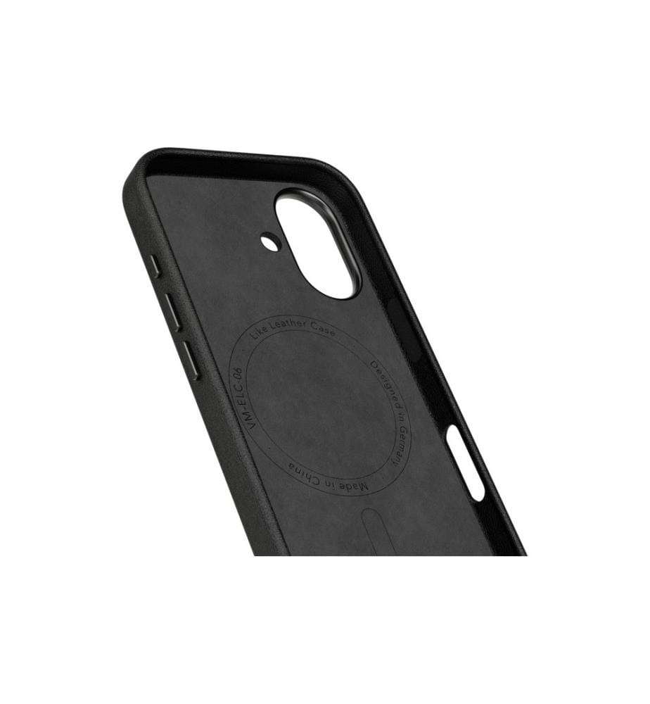 Vonmählen - Back Cover Like Leather iPhone 17 Black