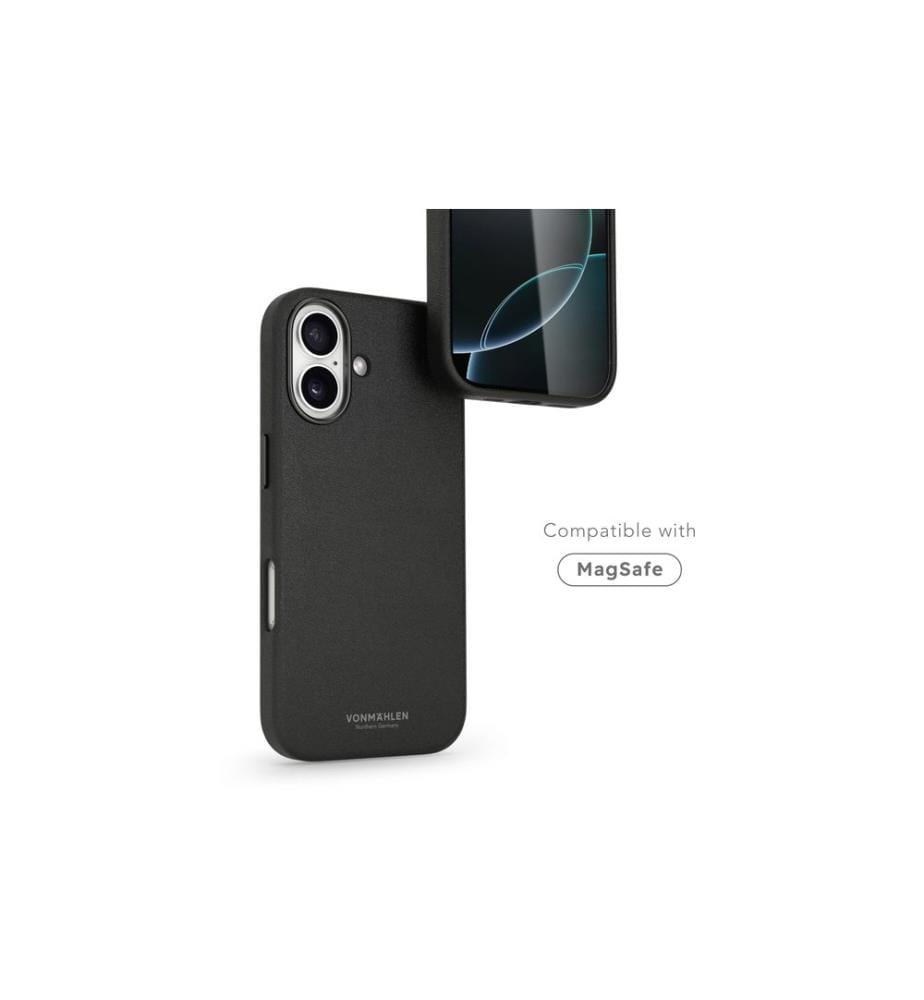 Vonmählen - Back Cover Like Leather iPhone 17 Black